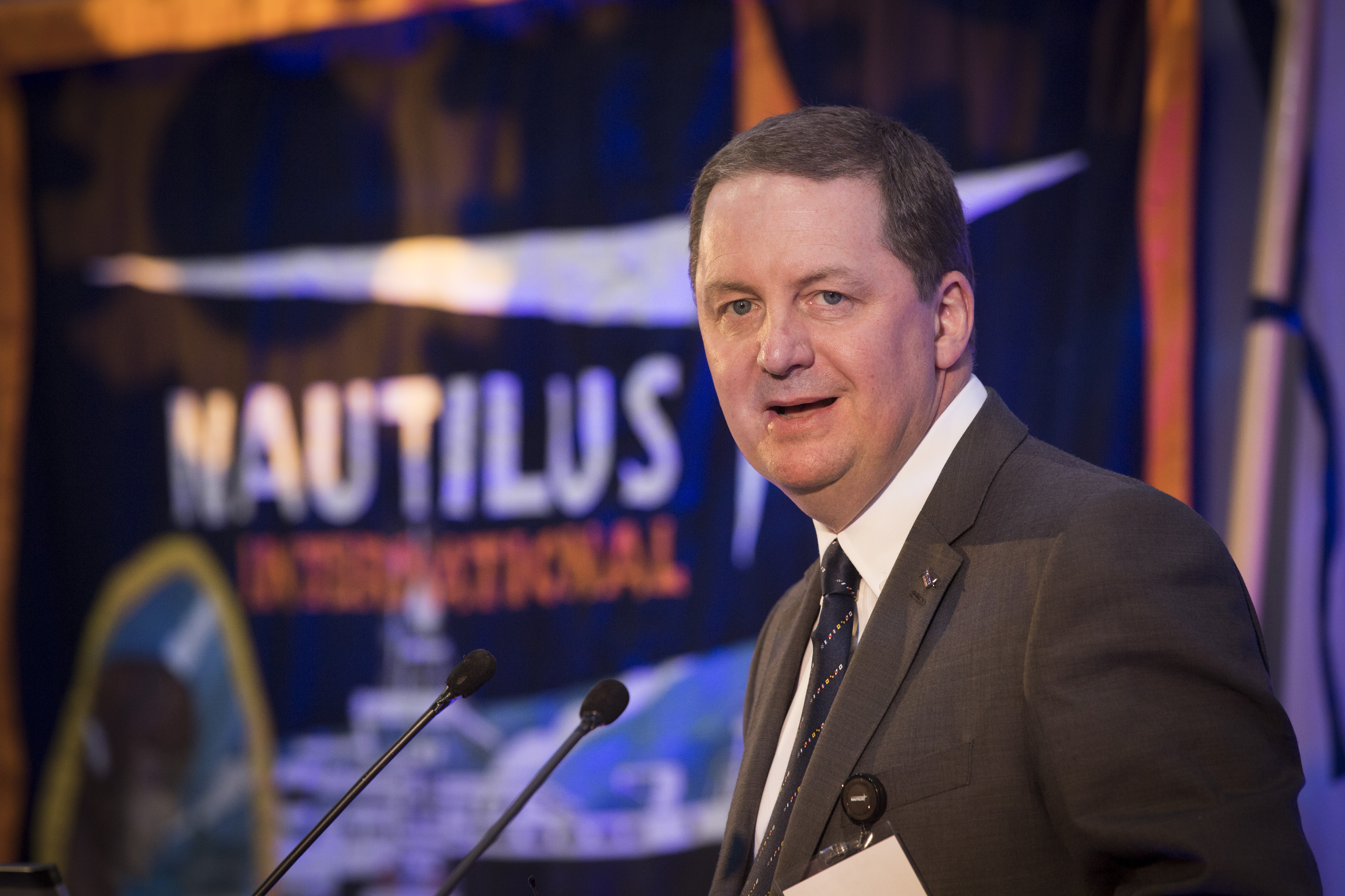 Image:Nautilus general secretary Mark Dickinson